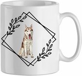 Mok Siberian Husky 2.4| Hond| Hondenliefhebber | Cadeau| Cadeau voor hem| cadeau voor haar | Beker 31 CL