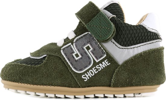 Baby | Lage schoenen | Meisjes, jongens | Green | Leer | Shoesme | Maat 22