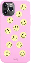 xoxo Wildhearts case voor iPhone 11 Pro Max - Smiley Colors Pink - iPhone Color Case