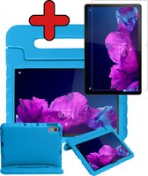 Lenovo Tab P11 Hoes Kinder Hoesje Kids Case Met Screenprotector Glas - Lenovo Tab P11 Hoes Kindvriendelijk (11 inch) - Licht Blauw