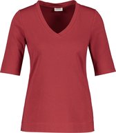 GERRY WEBER Dames Shirt met lage V-hals