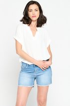 LOLALIZA Jeans short - Licht Blauw - Maat 44