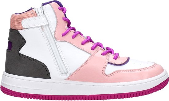 Vingino Senne mid kinder sneaker - Roze - Maat 38