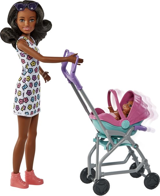 Barbie Skipper Babysitter - Met barbiepop