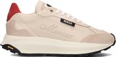 Mercer Amsterdam The Racer Lage sneakers - Leren Sneaker - Dames - Beige - Maat 38