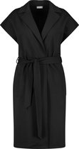 SAMOON Dames Lange bodywarmer met bindband