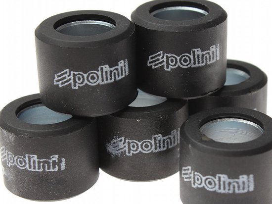 Válečky variátoru Polini 16x13 mm - různé gramáže