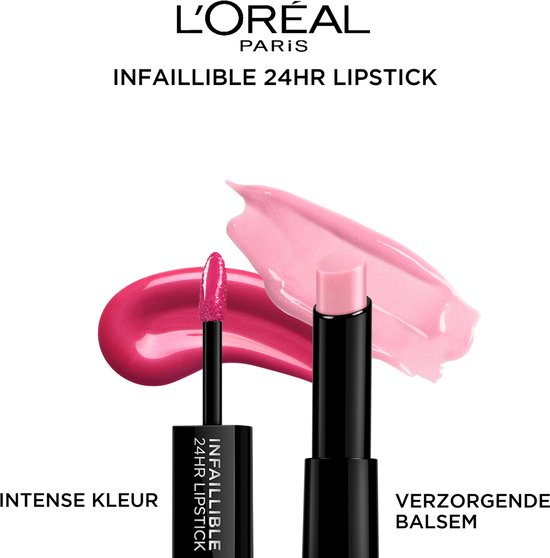 L’Oréal Paris Infallible Lippenstift - 121 Flawless Fuschia