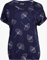 TwoDay dames T-shirt - Blauw - Maat XXL