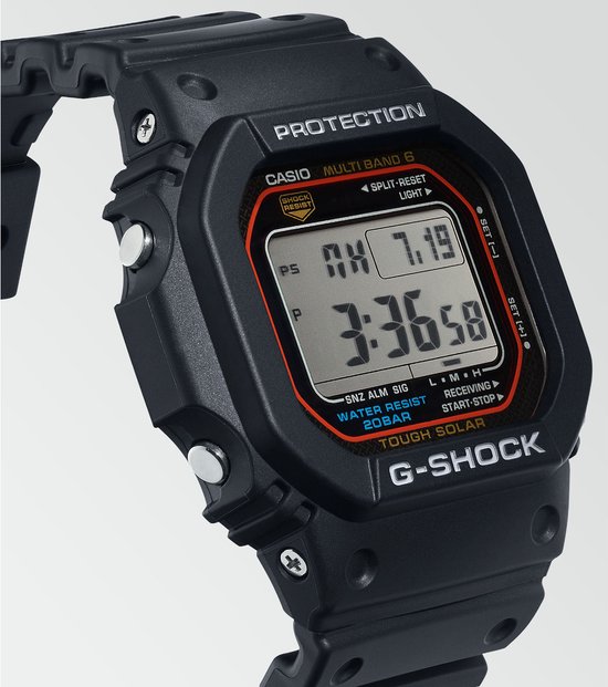 Casio G-Shock GW-M5610U-1ER Herenhorloge 43 mm - Zwart - G-Shock