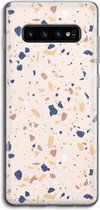 Case Company® - Samsung Galaxy S10 4G hoesje - Terrazzo N°23 - Soft Cover Telefoonhoesje - Bescherming aan alle Kanten en Schermrand