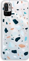 Case Company® - Xiaomi Redmi Note 10 5G hoesje - Terrazzo N°13 - Soft Cover Telefoonhoesje - Bescherming aan alle Kanten en Schermrand