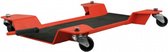 motor dolly 56 x 42 cm staal rood/zwart