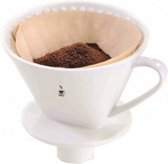 koffiefilter Sandro 17 x 14,2 cm porselein wit maat 4