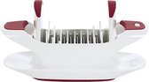 tomaatsnijder 19,5 cm ABS wit/rood