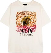 Alix the label Dames T-Shirt Wit maat L