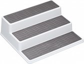 antislip-keukenkast 26 x 23 x 8,5 cm wit/grijs