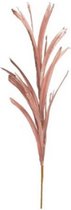 kunstplant Grass Spray 84 cm zijde roze