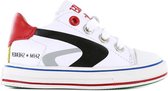 Sneakers | Jongens | white red | Leer | Shoesme | Maat 30