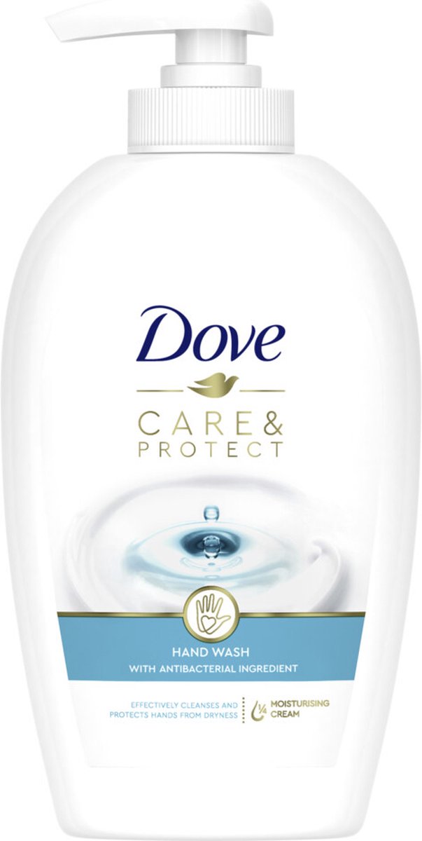 2+1 gratis: Dove Handzeep Care&Protect Deep Cleansing 250 ml