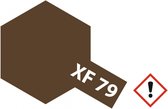 Tamiya XF-79 Linoleum Deck Brown - Matt - Acryl - 10ml Verf potje