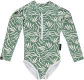 Beach & Bandits - UV-zwempak voor meisjes - Hello Tropical - Groen - maat 92-98cm