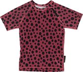 Beach & Bandits - UV-zwemshirt voor kinderen - Red Velvet - Rood - maat 104-110cm