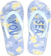 teenslippers Zee junior rubber blauw mt 29/30