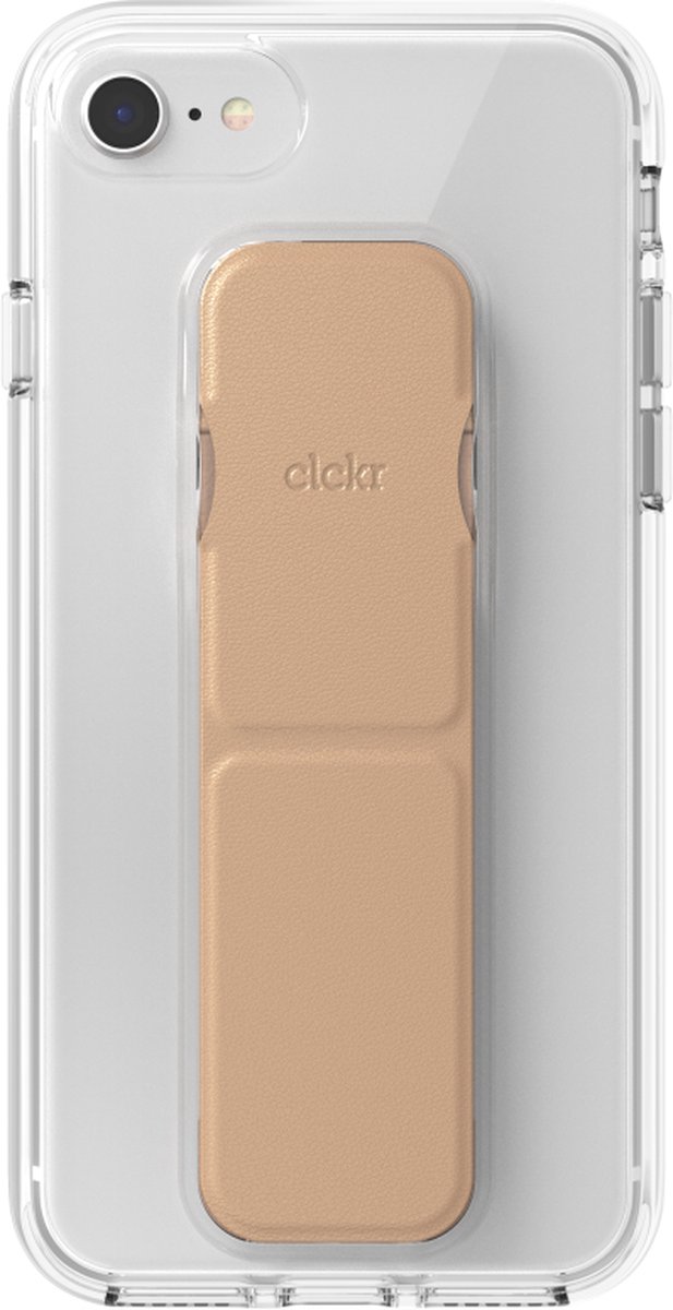 Apple iPhone 8 Hoesje - CLCKR - Clear Grip Serie - Hard Kunststof Backcover - Roségoud - Hoesje Geschikt Voor Apple iPhone 8