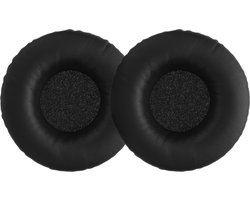 kwmobile 2x oorkussens geschikt voor Sennheiser HD25 / HD25-1 II / HD250BT - Earpads voor koptelefoon in zwart