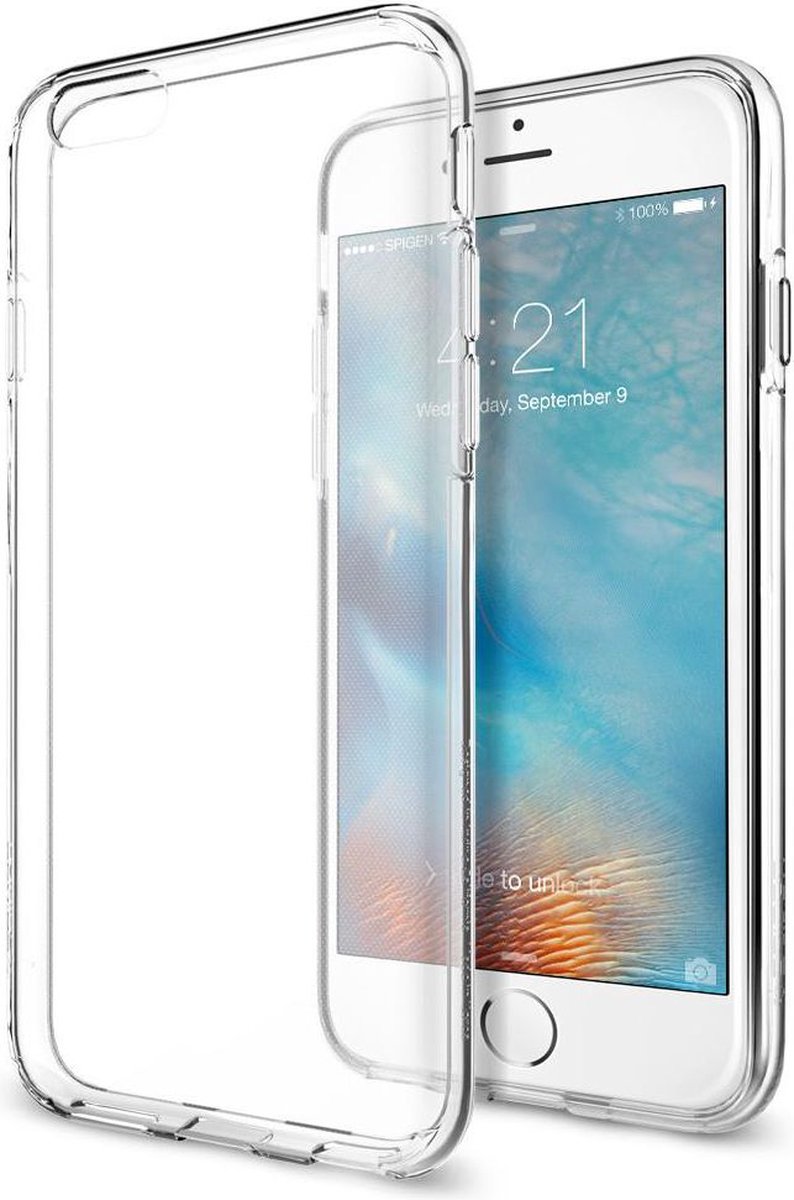 Spigen Liquid Crystal Hoesje iPhone 6s Plus Transparant