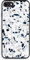 Case Company® - iPhone 8 hoesje - Terrazzo N°1 - 100% Biologisch Afbreekbaar - Duurzaam - Biodegradable Soft Case - Milieuvriendelijke Print op Achterkant - Zwarte Zijkanten - Bescherming Ove