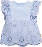 Bess Baby Girl Blouse Embroidery Blue