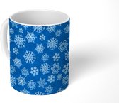 Mok - Patronen - Kerst - Winter - Sneeuw - Mokken - 350 ML - Beker - Uitdeelcadeautjes