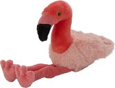 Pluche knuffel flamingo vogel van 26 cm - Speelgoed knuffeldieren