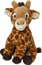 Pluche knuffel giraffe van 28 cm - Speelgoed knuffeldieren