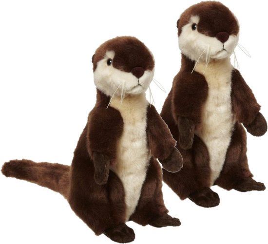 Hansa pluche otter knuffel - 24 cm - luxe kwaliteit - levensecht bestellen Hansa pluche otter knuffel - 24 cm - luxe kwaliteit - levensecht bestellen