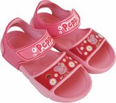 sandalen Peppa Pig meisjes EVA/PVC roze/rood maat 22/23