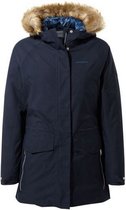 outdoorjas Sakura dames polykatoen navy maat 36