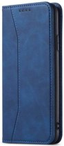 iPhone SE 2022 Bookcase Hoesje - Magnetisch - Leer - Portemonnee - Book Case - Wallet - Flip Cover - Apple iPhone SE 2022 - Blauw