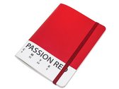 notitieboekje Passion Red A6 formaat papier rood