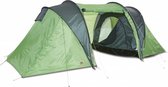 4-persoons tunneltent 420 cm groen/grijs