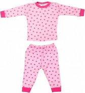 babypyjama sterren roze maat 74/80