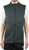 Adidas Ultra Fleece Vest M AP8166, Mannen, Grijs, Mouwloos, maat: S