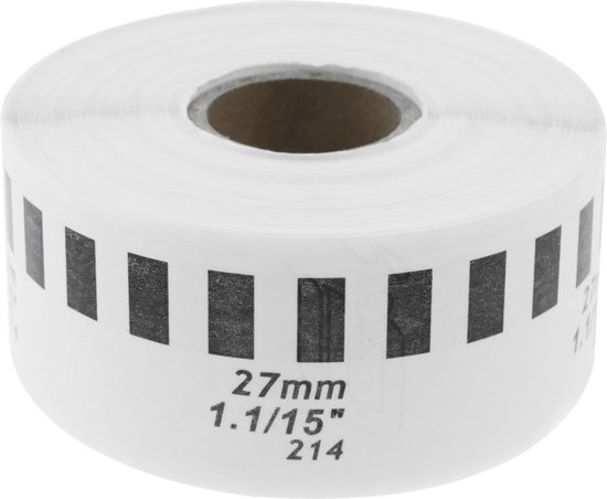 PRT Qutie Gewidmet Etiketten Selbstklebend - 15mm Wasserdicht DIY Klebeetiketten, Kompatibel zum PRT Qutie Etikettendrucker, geeignet für Drucken Sie Barcode, Name, Datum, Preis usw