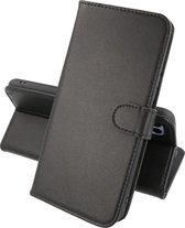 Echt Lederen Book Case Hoesje - Leren Portemonnee Telefoonhoesje - Geschikt voor Samsung Galaxy A13 4G - Zwart