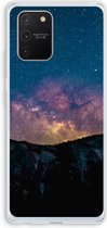 Case Company® - Samsung Galaxy S10 Lite hoesje - Travel to space - Soft Cover Telefoonhoesje - Bescherming aan alle Kanten en Schermrand