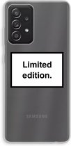 Case Company® - Samsung Galaxy A52s 5G hoesje - Limited edition - Soft Cover Telefoonhoesje - Bescherming aan alle Kanten en Schermrand