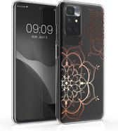 kwmobile telefoonhoesje voor Xiaomi Redmi 10 (2021 / 2022) - Hoesje voor smartphone - Bloementweeling design
