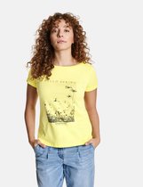 TAIFUN Dames T-shirt met fotoprint, GOTS